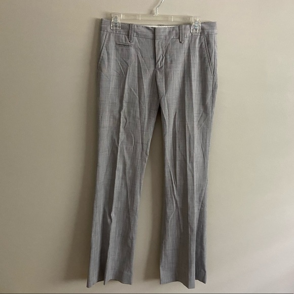 Gap Light Grey Houndstooth Hip Slung Fit Dress Pants in size 2 - Picture 8 of 10